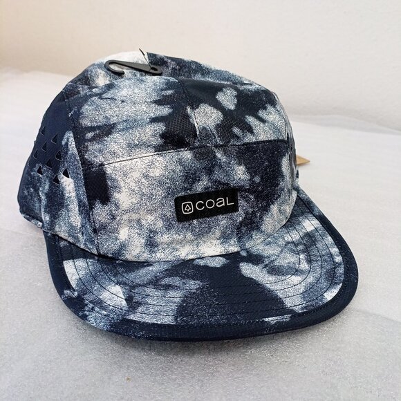 Coal The Provo UPF Tech 5-Panel Cap Black Tie Dye BRAND NEW! - Picture 4 of 5
